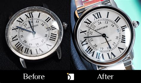 cartier waych complimrnts|cartier watch refinishing.